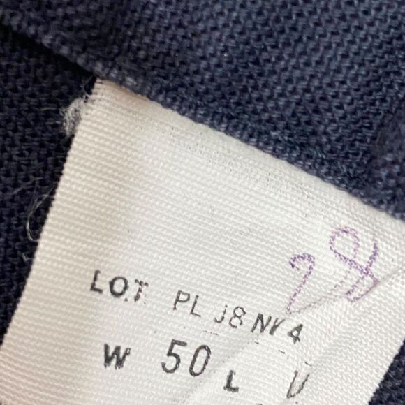 Bulwark FR Flame Resistant Pants Mens 49x28 (Tag 50) Navy Blue Work Utility - Picture 14 of 16